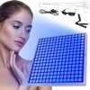 Lampe de Bronzage,Lampe Autobronzante 45W 225 LEDs pour Visage Corps,Portable pour Maison Lampe Solaire à Lumière Bleue pour 