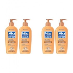 Mixa Intensif Peaux Sèches - Lait Corps Nourrissant Effet Soleil - Autobronzant - Hâle Doré Naturel Progressif et Uniforme - 