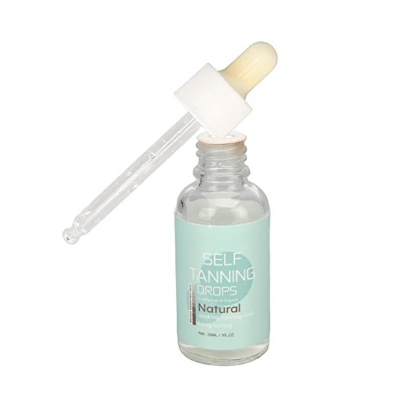 Generic Gouttes Autobronzantes, Huile Autobronzante Biologique, Huile Autobronzante, Raffermissante pour la Peau, Sèche Rapid