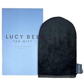 Lucy Bee Gant autobronzant réutilisable pour application autobronzante, applicateur doux et velouté double face pour un faux 
