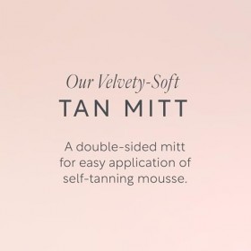 Lucy Bee Gant autobronzant réutilisable pour application autobronzante, applicateur doux et velouté double face pour un faux 