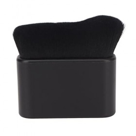 Gientan Brosse Autobronzante, Grande Brosse De Bronzage Plate, Brosse De Mélange De Crème Bronzante Noire Pour le Maquillage 