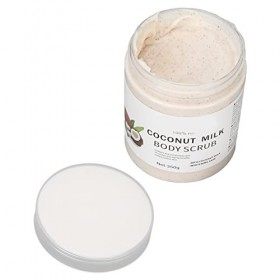 350 G de Crème Exfoliante pour le Corps à la Noix de Coco, Crème Exfoliante Nourrissante pour le Visage à Ingrédient Naturel,