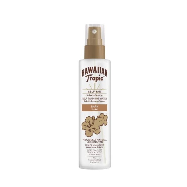 HAWAIIAN Tropic Eau Autobronzante Clair/Moyen - 200ml