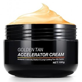 Accélérateur de bronzage Crème de bronzage de qualité supérieure pour un bronzage rapide et intense, autobronzant pour le vis