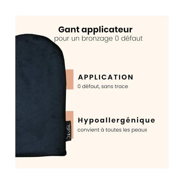 Gant applicateur autobronzant pour un bronzage sans défaut - Visage et Corps - S and Vaë