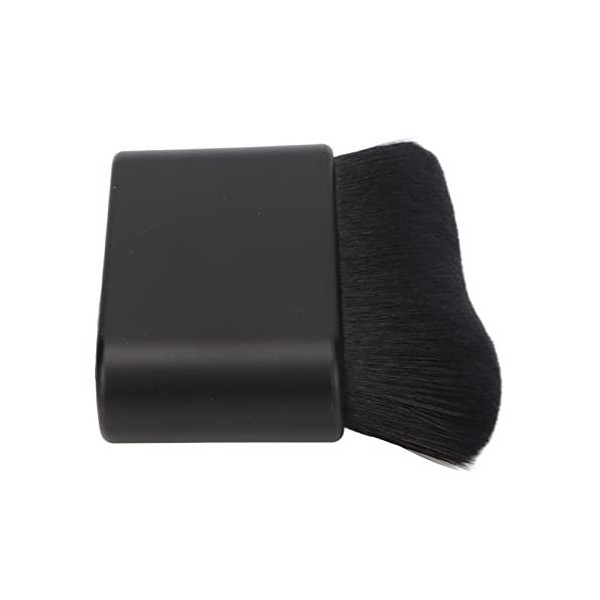 Brosse de Bronzage, Brosse Autobronzante Multifonction, Poils Doux Noirs, Couverture Maximale, Poignée Confortable pour Homme