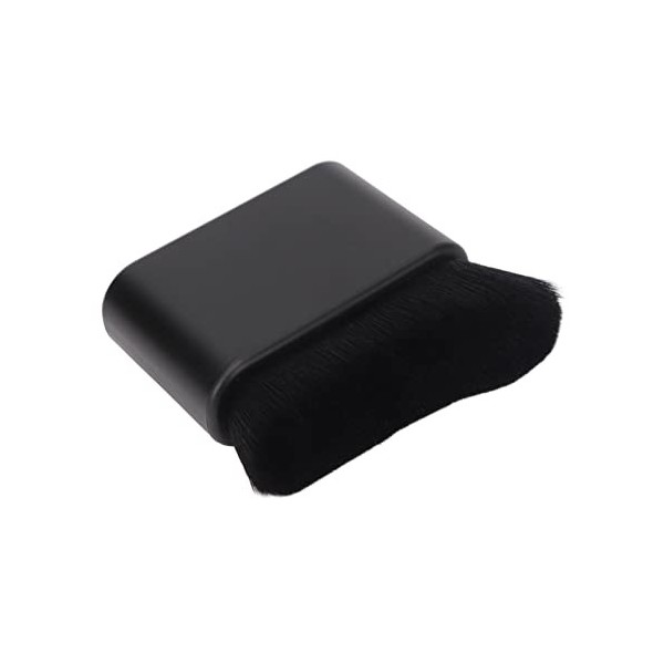 Brosse de Bronzage, Brosse Autobronzante Multifonction, Poils Doux Noirs, Couverture Maximale, Poignée Confortable pour Homme