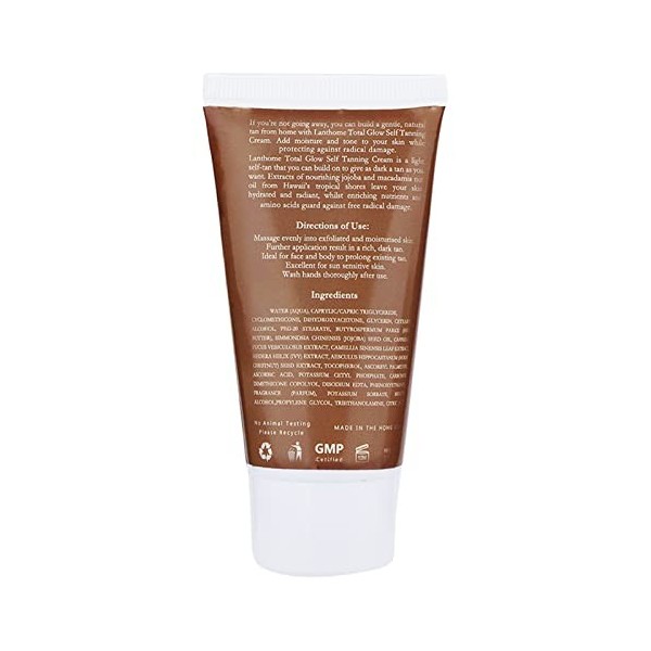 Lotion Autobronzante Naturelle Qui Améliore la Crème de Bronzage de Jour, Bronzage Hydratant Soleil pour une Peau Radieuse, H