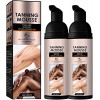 Summer Mousse autobronzante hydratante correctrice de couleur, autobronzante bronzante, mousse autobronzante, aspect naturel 