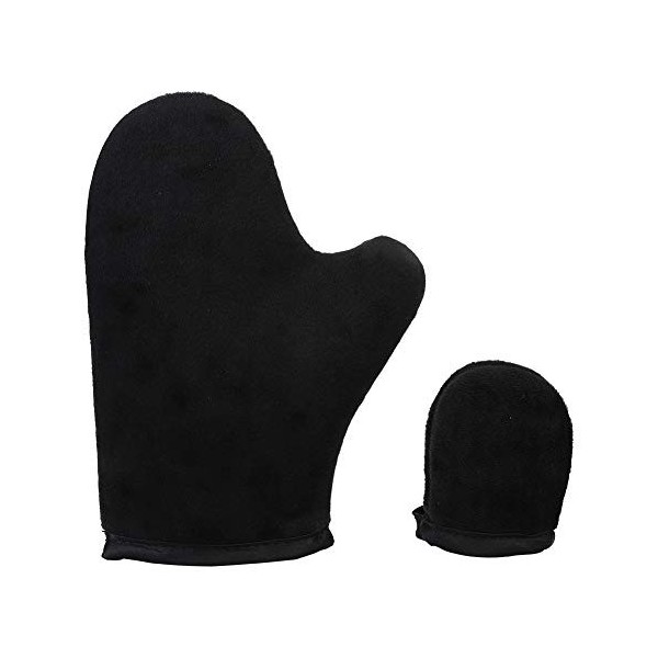 Bordstract Gant De Bronzage Doux, Gant Autobronzant Double Face, Accessoire De Plage Réutilisable, Gant Pour Application De M