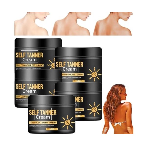 Crème Autobronzante De Luxe Pour Bronzage En Profondeur,gel Crème Accélérateur De Bronzage Naturel,gel De Luxe Pour Bronzage 