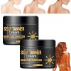 Crème Autobronzante De Luxe Pour Bronzage En Profondeur,gel Crème Accélérateur De Bronzage Naturel,gel De Luxe Pour Bronzage 