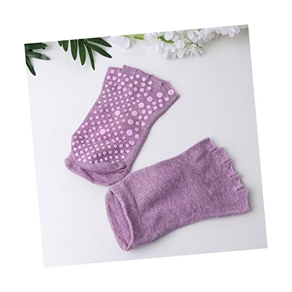 Healeved 1 Paire chaussettes de yoga chaussettes hydratantes autobronzant chaussette hydratante chaussette running chaussette