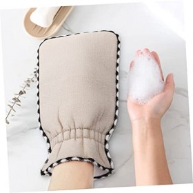 Ipetboom 3 Pièces serviette exfoliante laveur de baignoire applicateur autobronzant serviettes de bain serviette de bain scru