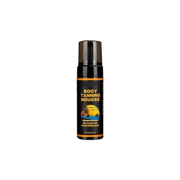 Mousse Autobronzante, Intensive Tanning Mousse, Mousse Bronzante Accélérateur de Bronzage Puissant, Bronzage Rapide et sans T