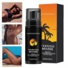 Generic Mousse bronzante générique | Mousse autobronzante 120 ml | Autobronzant foncé, mousse bronzante sans soleil, fausse m