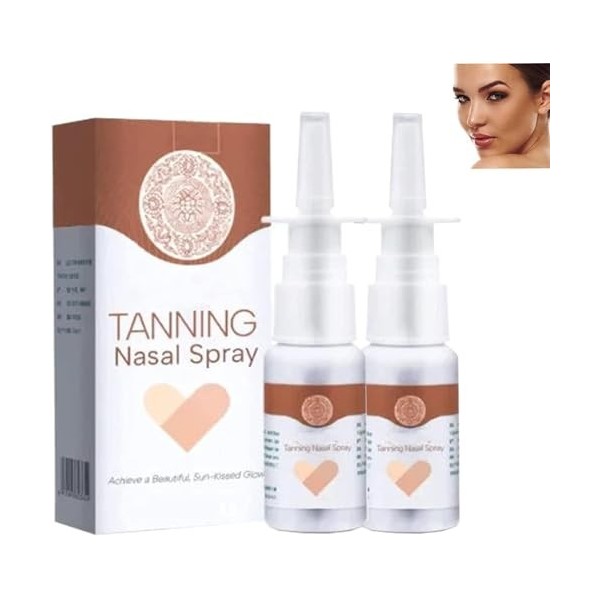 Spray Nasal De Bronzage BronzeMist,Brume De Bronzage Sans Soleil,Spray Nasal Autobronzant,Brume Autobronzante Sans Soleil De 