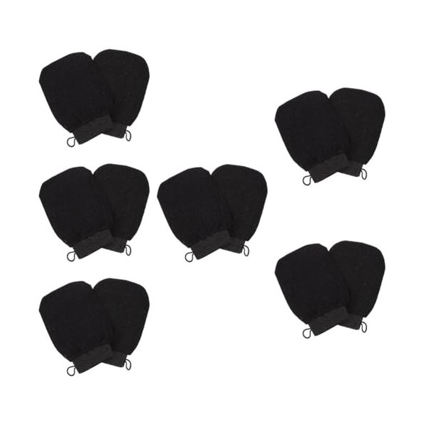 Angoily 2 Pièces de bain laveur de corps autobronzant de récurage scrubber serviette fournitures de exfoliants pour le corps 