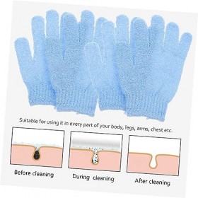 FRCOLOR 10 Pièces De Bain à Cinq Doigts Marionnette De Bain Pour Tout-petit De Récurage De Luffa Nettoyants Pour Le Corps Épo