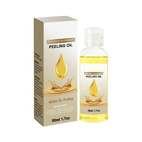 Ultimate Full Body Exfoliant Oil - Formule Éclaircissante Ultra Puissante Pour Les Peaux Foncées - Nettoyage En Profondeur De