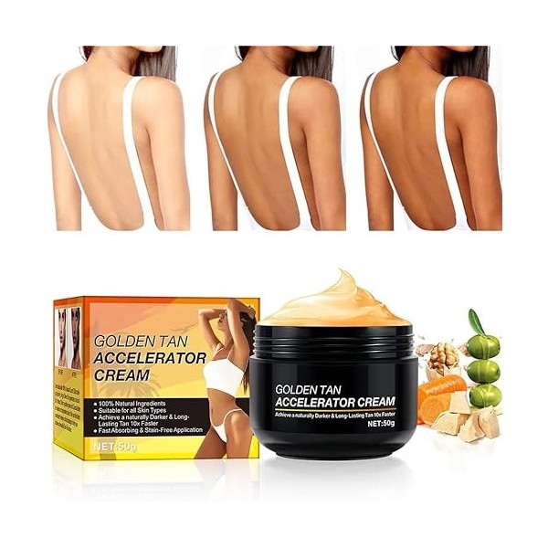 DUBUSH 2023 Gel de Bronzage à lananas 100g Gel de Bronzage à lananas pour lextérieur Crème de Bronzage à lananas Lotion a