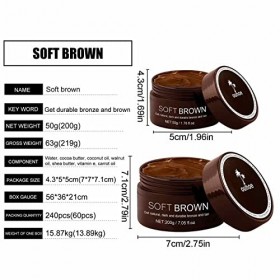 Gouttes dautobronzant, 30 ml dautobronzant longue durée sans soleil, gouttes dautobronzant pour le visage, ingrédient natu