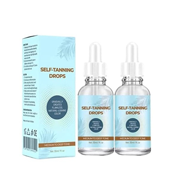 DUBUSH Gouttes autobronzantes Naturelles pour Le Visage