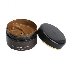 Crème autobronzante prévention grasse corps lotion de bronzage sans soleil pour hommes femmes 100g