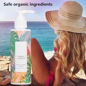 Saluaqui Autobronzant 150 Ml, Lotion Autobronzante Hydratante pour le Corps, Bronzage Uniforme, Facile à Appliquer, Bronzage 