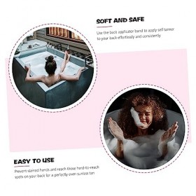 DRESSOOS Sangle De Protection Solaire Serviettes De Corps En Microfibre Laveur De Applicateur Autobronzant Serviettes En Micr