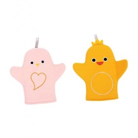 Beaupretty 2 Pièces De Bain De Dessin Animé Dessin Animé Frottant Les Serviettes Laveurs Déponges De Bain Outils Enfant Auto