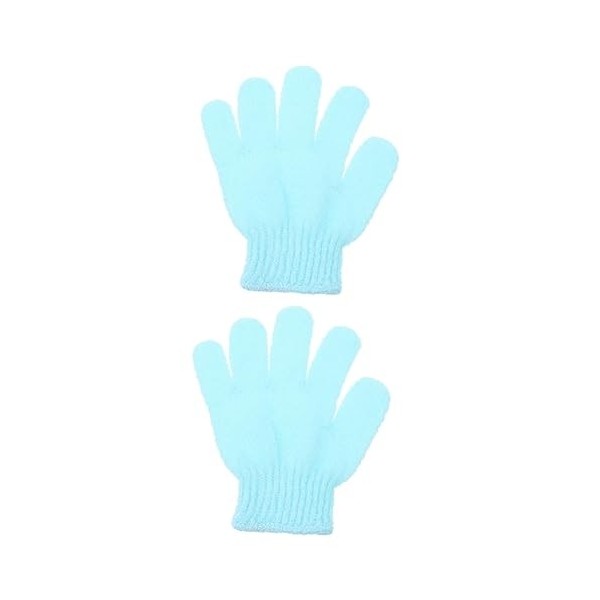 Beavorty 20 Pièces De Bain à Cinq Doigts Nettoyants Pour Le Corps De Luffa Gommages Corporels Pour Femmes Autobronzant Prendr