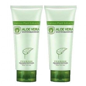 Gel exfoliant Miracle à lAloe Vera Gommage corporel à lAloe Vera Gel hydratant et apaisant à lAloe Vera, Gommage exfoliant