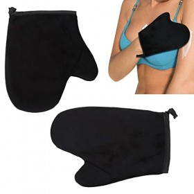Gant autobronzant, gant de bronzage réutilisable lavable réparti uniformément garder les mains propres flocage gant de bronza