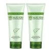 Miracle Aloe Vera Gel Exfoliant, Aloe Vera Exfoliant, Gel Hydratant Et Apaisant De Laloe Vera, Gel Exfoliant Pour Le Visage 