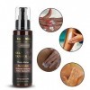 Lotion de Bronzage Auto-Bronzante Sun Kissed Glow Sans Coup de Soleil Ingrédients Naturels Tanner sans Soleil Pour le Corps e