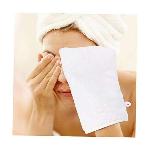 POPETPOP 8 Pièces Démaquillants En Fibres De Luffa Serviette De Nettoyage Du Visage Serviettes Spa Pour Le Corps Éponge De Ba