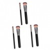 FRCOLOR 6 Pièces Pinceau De Maquillage Brosse Autobronzante Pinceau Blush Estompeur Pinceau De Fond De Teint Pinceau Fard à P