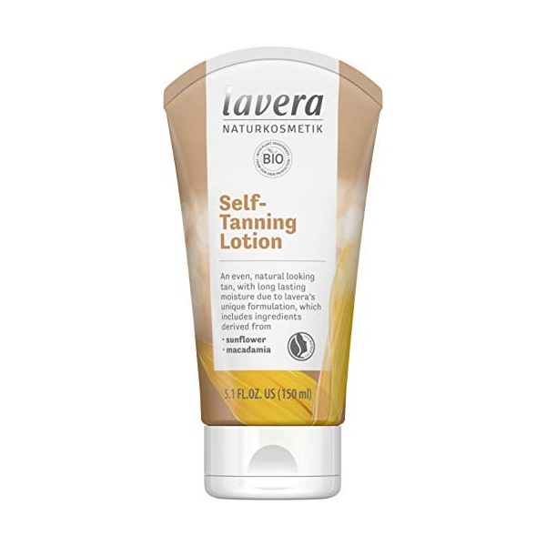 Lavera Lotion Auto-Bronzante Idéale Pour Le Corps Vegan Cosmétiques Naturels Ingrédients Végétaux Bio 100% Naturel 150ml 