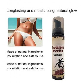 Autobronzant, Crème de Bronzage, Autobronzant Hydratant Longue Durée Lotion de Bronzage sans Soleil Crème pour le Corps 100 M