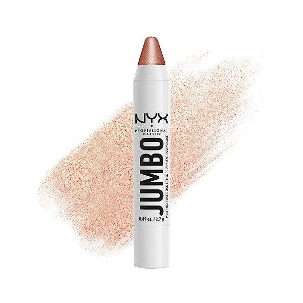 NYX Professional Makeup Crayon Highlighter pour le Visage Jumbo Multi-Use Face Stick, Couleur Intense, Crayon Highlighter Mul