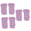 Housoutil 3 Paires Cheville Demi-orteil Chaussettes Chauffe-pieds Sans Orteils Chaussettes De Yoga Chaussettes Respirantes Au