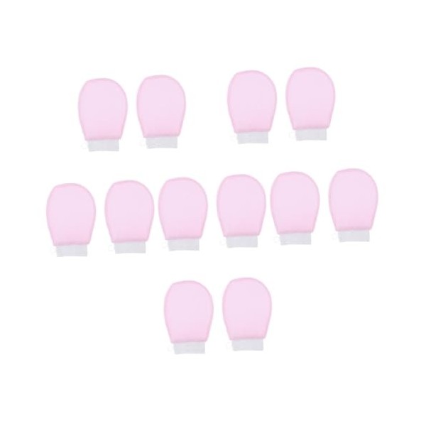 Housoutil Épurateur De Nettoyage 4 Paires De De Bain Autobronzants Miss Applicateur Gommage Corporel