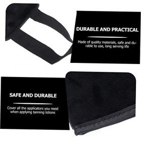 Lot de 6 floqués huilés auto-bronzants pour le dos, applicateurs de bronzage, applicateurs de lotion de bronzage, auto-bronza