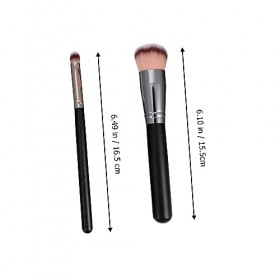 Beavorty 8 Pièces pinceau de maquillage pinceau cosmétique seau à linge en métal pinceau fond de teint poudre brosse autobron