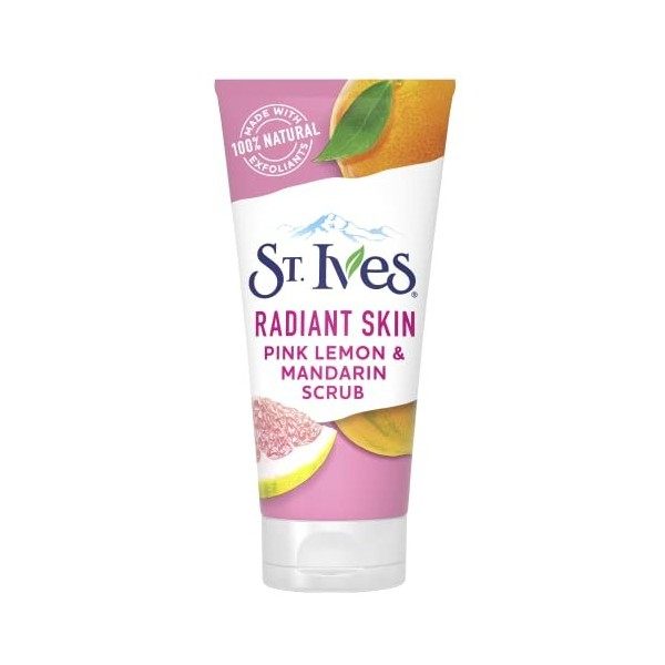 St. Ives Even & Bright Pink Gommage citron et orange - 150 ml