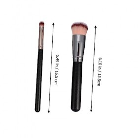 Beaupretty 8 Pièces Pinceau De Maquillage Pinceau Synthétique Pinceau De Fond De Teint Brosse Autobronzante Cosmétique Tenue 
