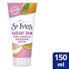 St. Ives Even & Bright Pink Gommage citron et orange - 150 ml