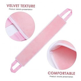 FRCOLOR 2 Pièces Bande Arrière Flocage Sangle De Bronzage Du Autobronzant Pour Le Sangle De Lotion Dorsale Applicateur Pour A